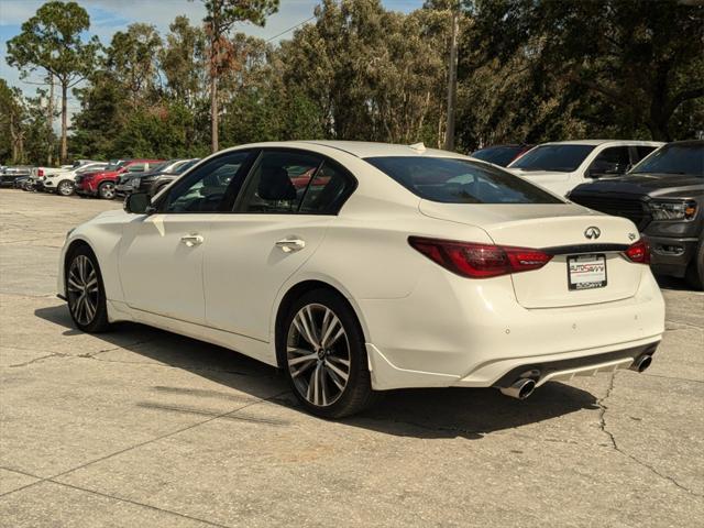 used 2023 INFINITI Q50 car, priced at $28,000