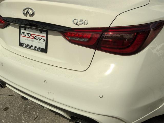 used 2023 INFINITI Q50 car, priced at $28,000