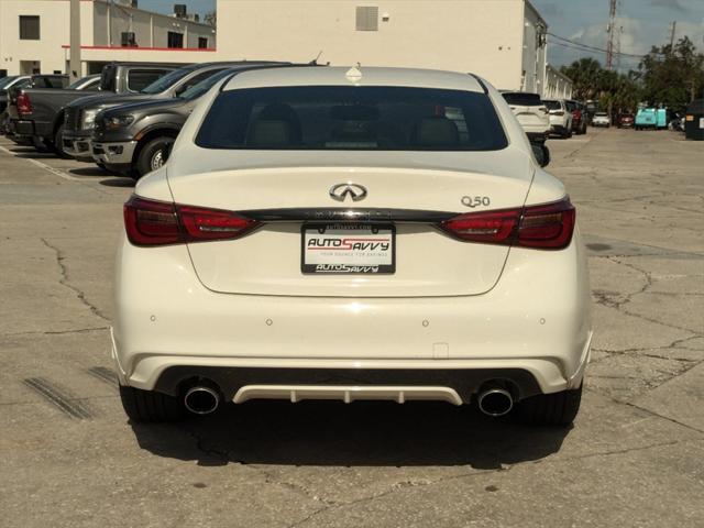 used 2023 INFINITI Q50 car, priced at $28,000