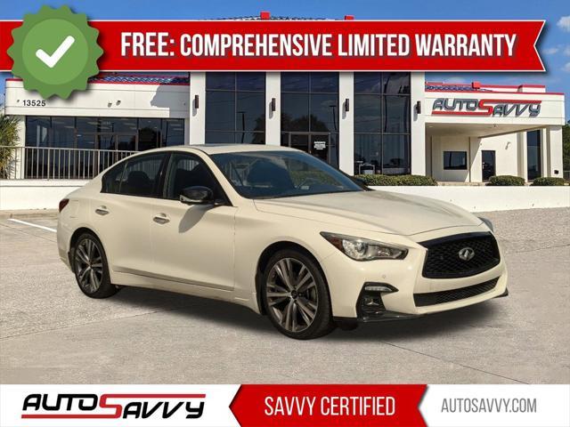 used 2023 INFINITI Q50 car, priced at $28,000