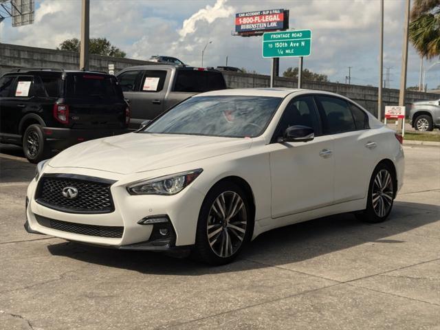 used 2023 INFINITI Q50 car, priced at $28,000