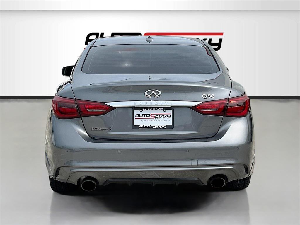 used 2022 INFINITI Q50 car, priced at $23,100