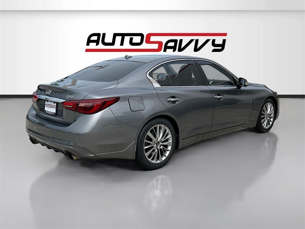 used 2022 INFINITI Q50 car, priced at $23,100