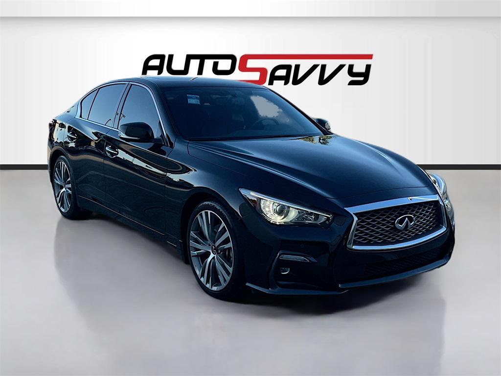 used 2021 INFINITI Q50 car, priced at $23,200