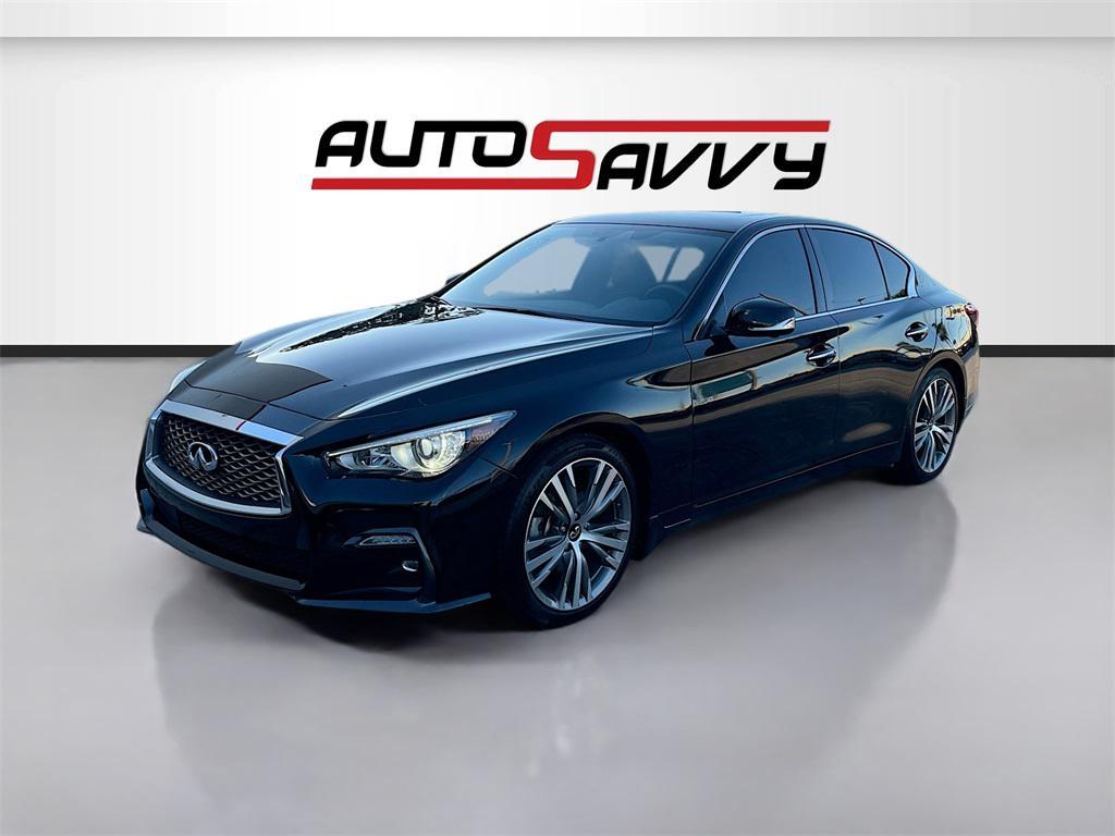 used 2021 INFINITI Q50 car, priced at $23,200