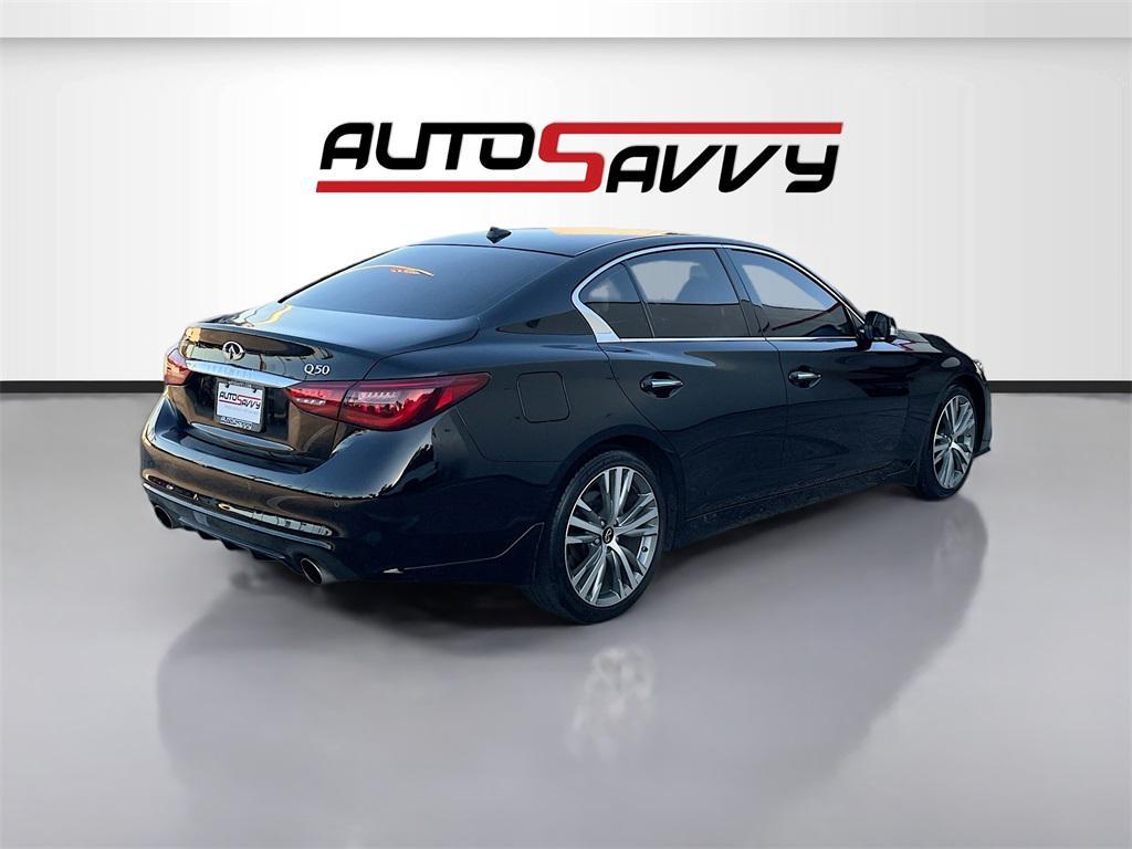 used 2021 INFINITI Q50 car, priced at $23,200