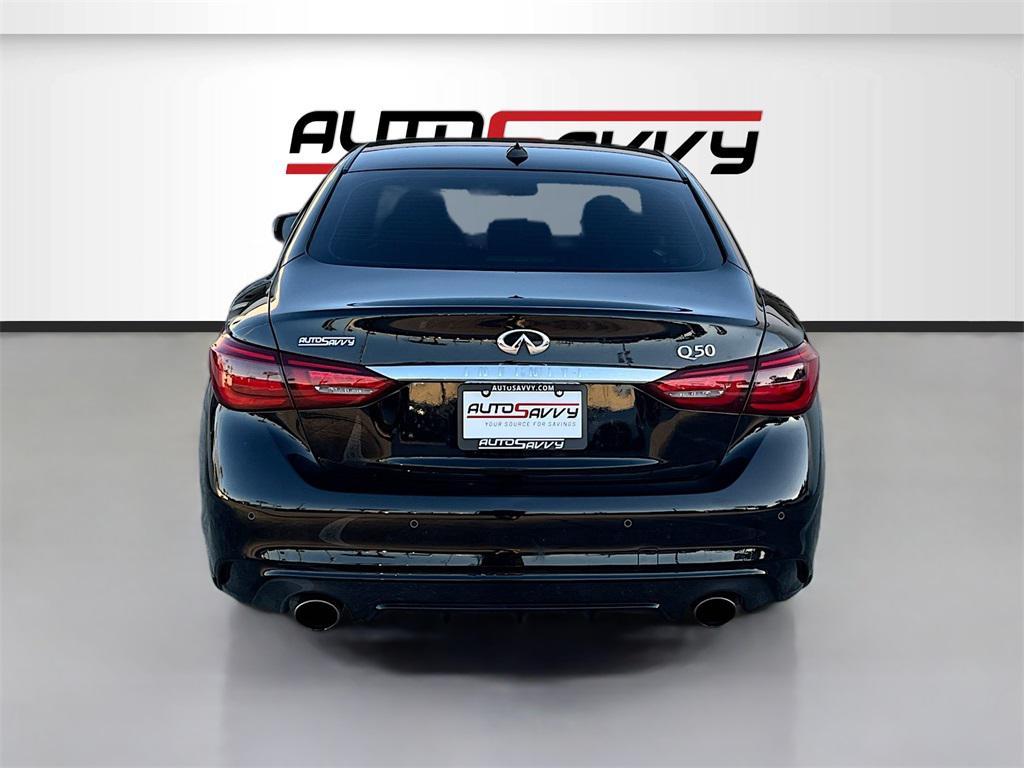 used 2021 INFINITI Q50 car, priced at $23,200