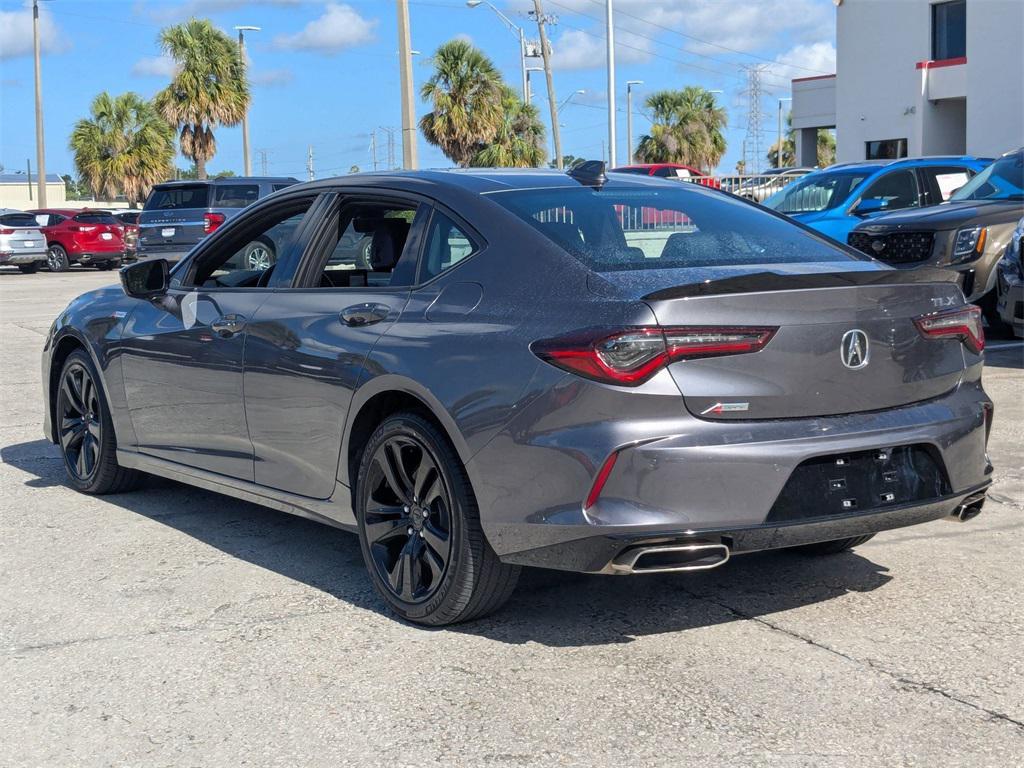 used 2022 Acura TLX car, priced at $27,700