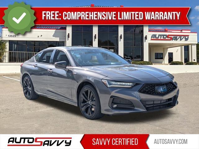 used 2022 Acura TLX car, priced at $28,100