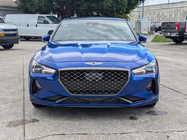 used 2021 Genesis G70 car, priced at $25,400