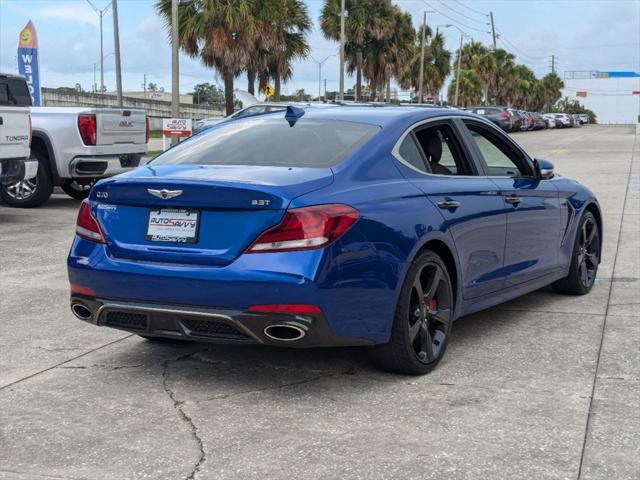 used 2021 Genesis G70 car, priced at $25,400