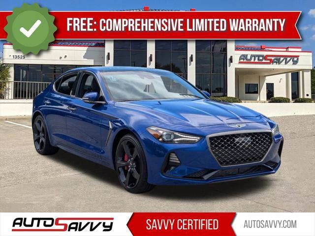 used 2021 Genesis G70 car, priced at $25,400