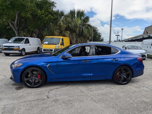 used 2021 Genesis G70 car, priced at $25,400