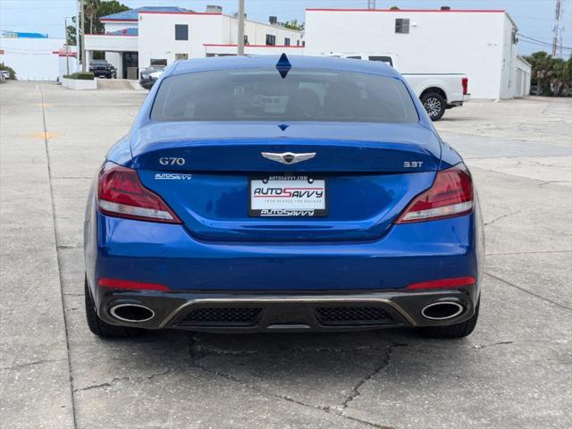 used 2021 Genesis G70 car, priced at $25,400