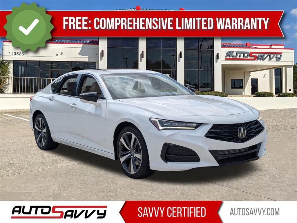 used 2024 Acura TLX car, priced at $32,700