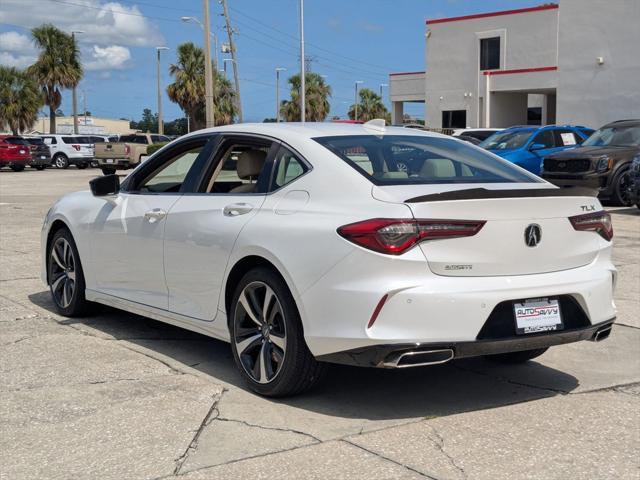 used 2024 Acura TLX car, priced at $32,700