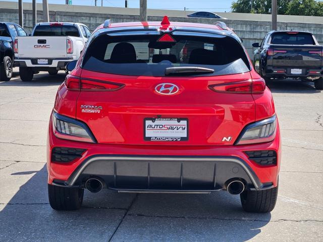 used 2023 Hyundai Kona N car, priced at $22,500