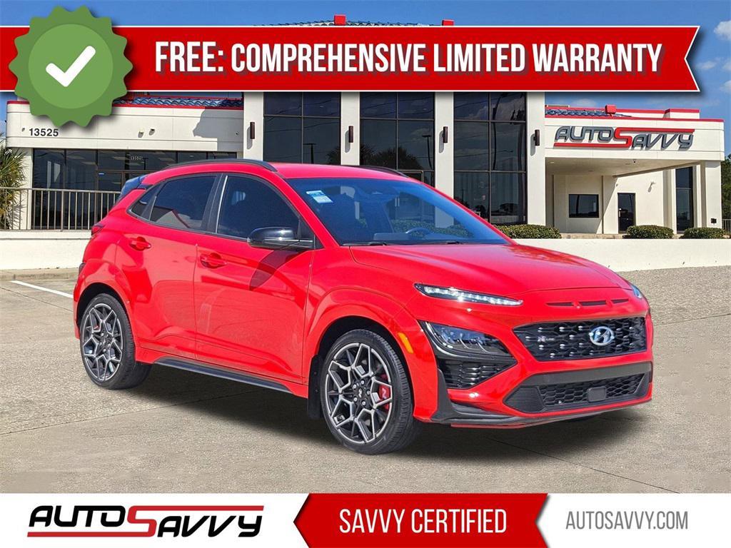 used 2023 Hyundai Kona N car, priced at $21,500