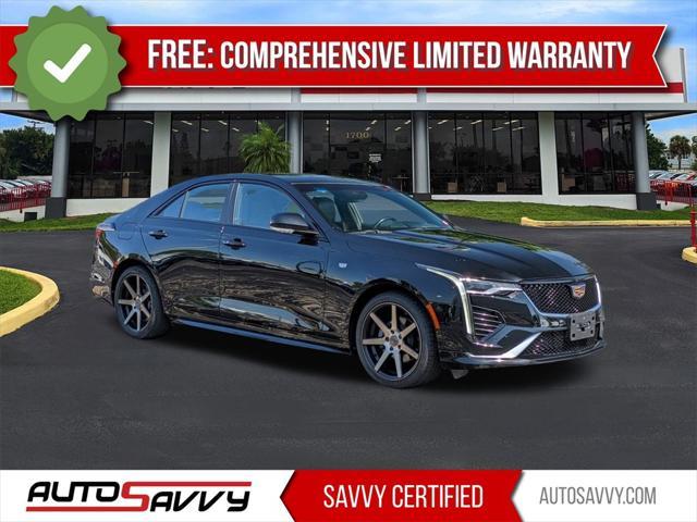 used 2021 Cadillac CT4 car, priced at $24,400