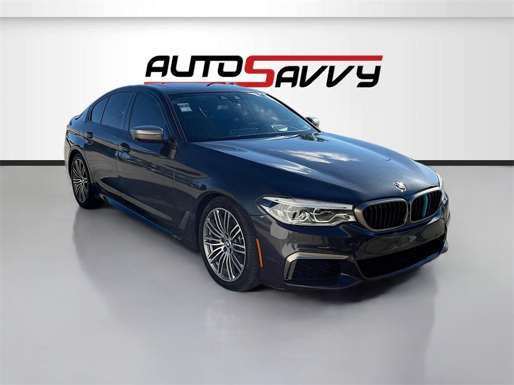 used 2019 BMW M550 car, priced at $28,600