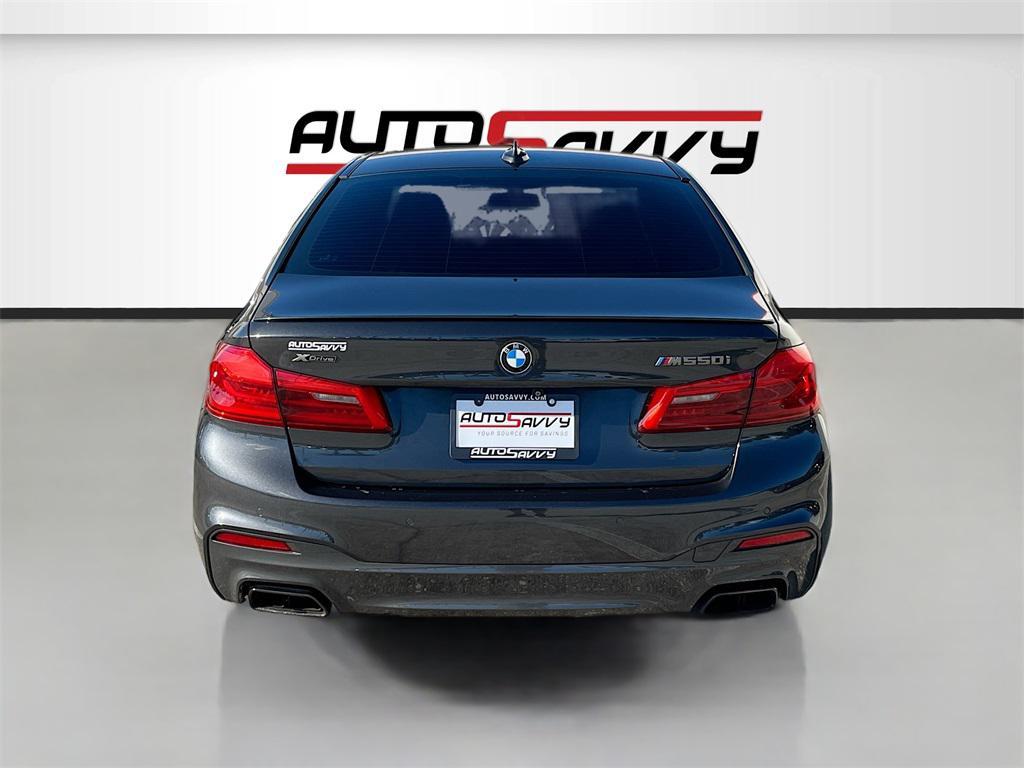 used 2019 BMW M550 car, priced at $28,600