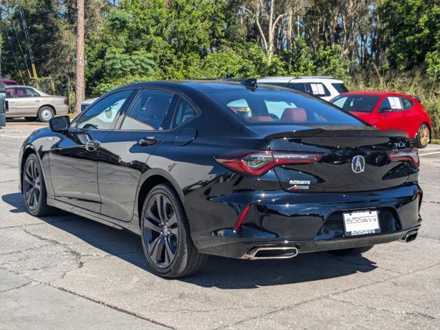 used 2023 Acura TLX car, priced at $31,200