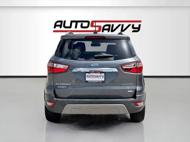 used 2018 Ford EcoSport car, priced at $12,100
