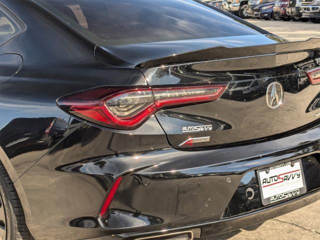 used 2023 Acura TLX car, priced at $33,000