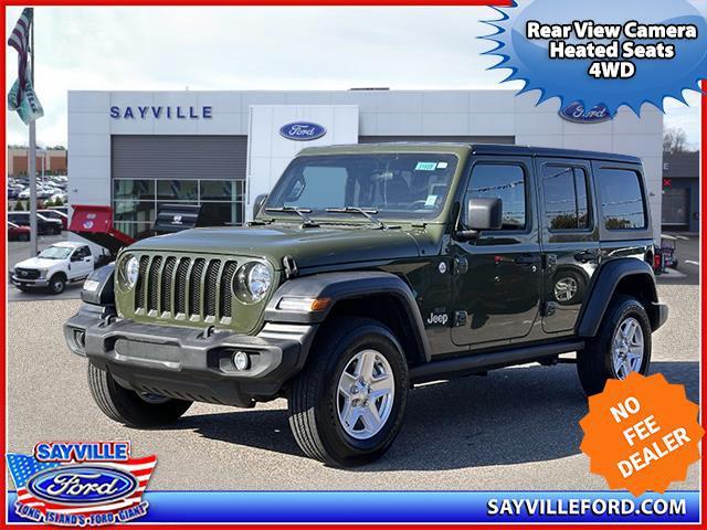 used 2020 Jeep Wrangler Unlimited car, priced at $27,489