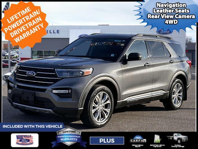 used 2021 Ford Explorer car, priced at $28,989