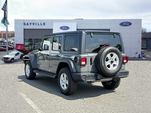 used 2020 Jeep Wrangler Unlimited car, priced at $31,989