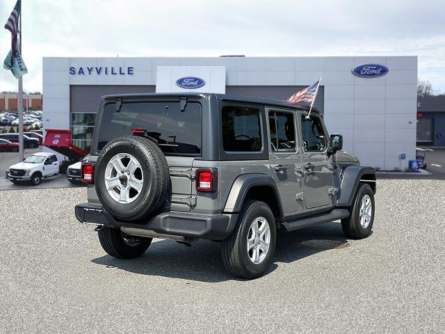 used 2020 Jeep Wrangler Unlimited car, priced at $31,989