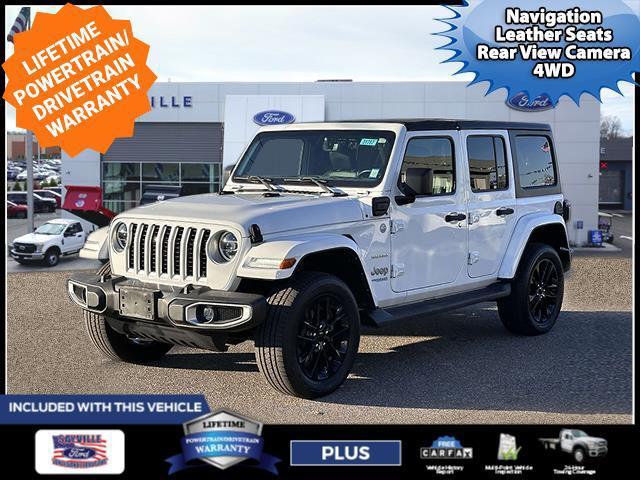 used 2021 Jeep Wrangler Unlimited car, priced at $36,989