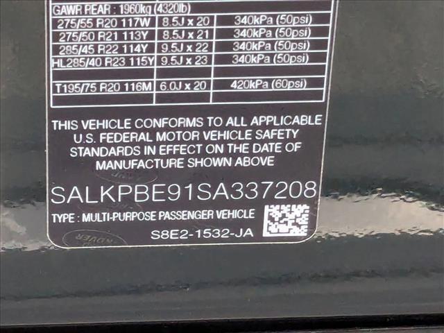 new 2025 Land Rover Range Rover car, priced at $163,410