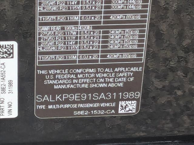 new 2025 Land Rover Range Rover car, priced at $148,475