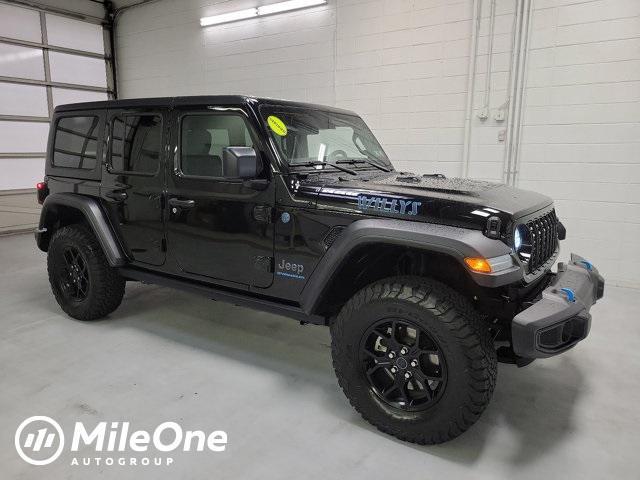 used 2024 Jeep Wrangler 4xe car, priced at $41,200