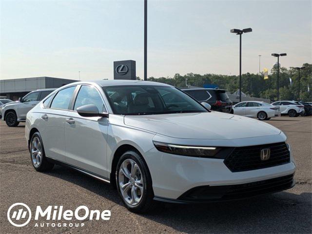 new 2025 Honda Accord car, priced at $29,900