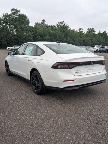 new 2025 Honda Accord car, priced at $30,705