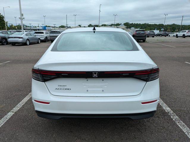 new 2025 Honda Accord car, priced at $30,705