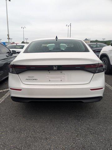 new 2025 Honda Accord car, priced at $30,705