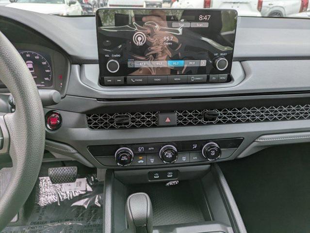 new 2025 Honda Accord car, priced at $29,445