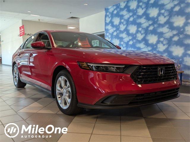 new 2025 Honda Accord car, priced at $29,945