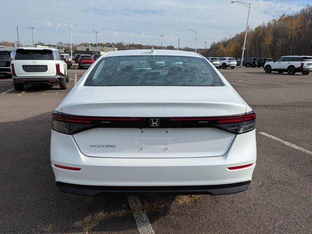 new 2025 Honda Accord car, priced at $29,945