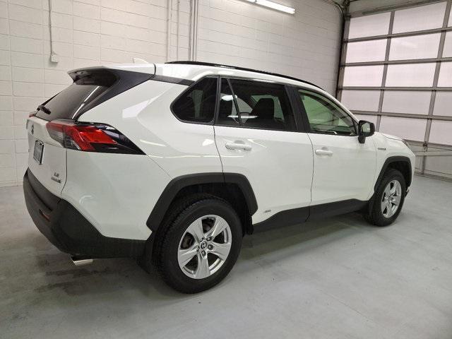 used 2021 Toyota RAV4 Hybrid car, priced at $27,800