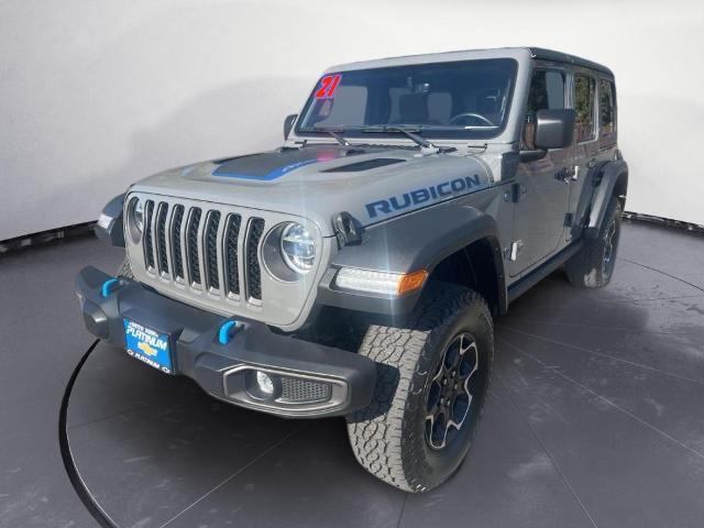 used 2021 Jeep Wrangler Unlimited 4xe car, priced at $34,988