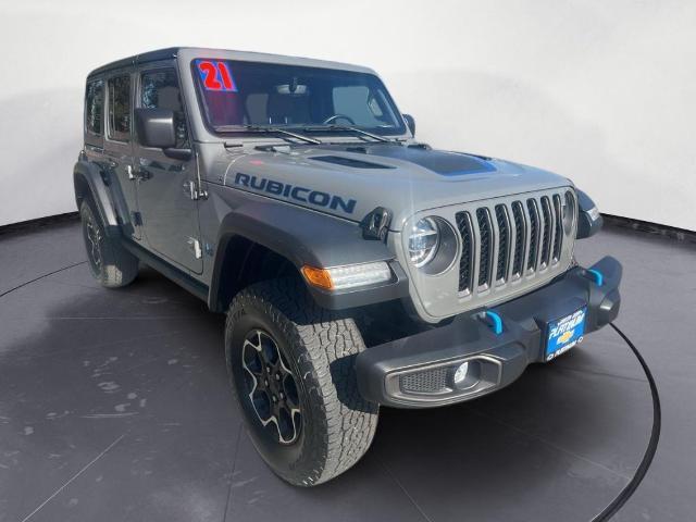 used 2021 Jeep Wrangler Unlimited 4xe car, priced at $34,988