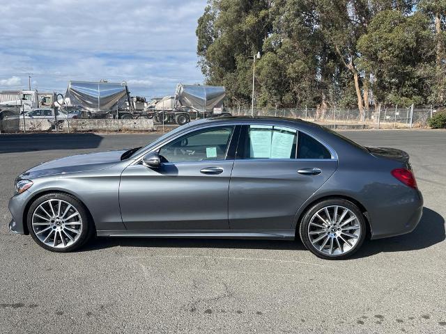 used 2018 Mercedes-Benz C-Class car, priced at $25,495