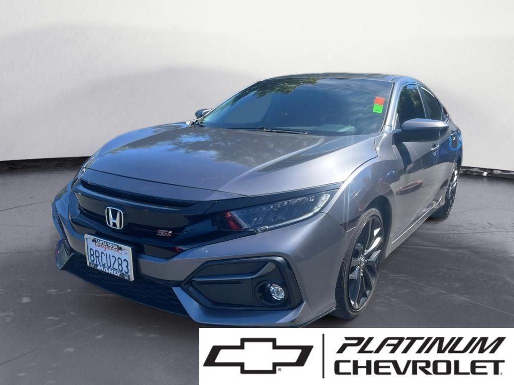used 2020 Honda Civic Si car, priced at $21,997