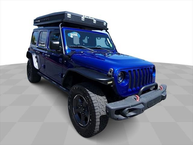 used 2018 Jeep Wrangler Unlimited car, priced at $25,483