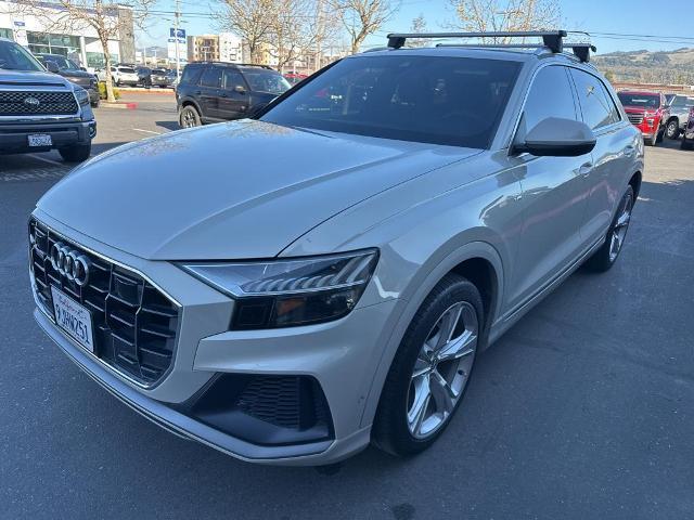 used 2021 Audi Q8 car, priced at $43,500